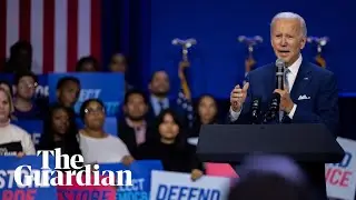 Biden promises to codify Roe v Wade if Democrats gain control in Congress