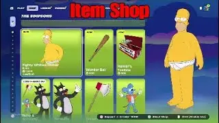 Fortnite Item Shop New Homer Skin (November 26th) 2025