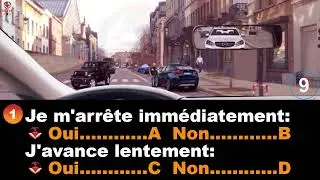 Code de la route : Série #1 Q de 01 à 40 Permis de conduire 2022