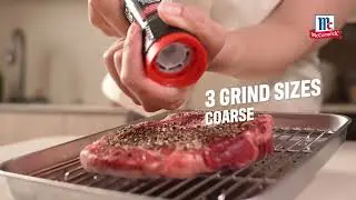 McCormick Black Peppercorn Grinder | Your Shortcut to Easy & Tasty Meals