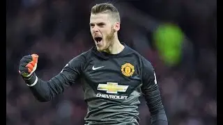 David de Gea saves a last minute penalty against West Ham