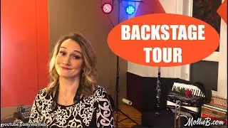 Mollie B and Ted Lange take you BEHIND THE SCENES of their 