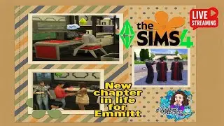 More Sims 4, Emmitt Fab finishes College, mom Brylee on to a third child?!