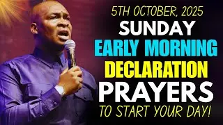[Sunday 5th October 2025] Early Morning Powerful Prophetic Morning Prayer | Apostle Joshua Selman