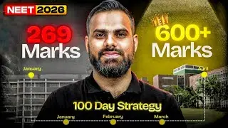 Crack Neet 2026 in 100 days | MR Sir | Last 4 months strategy | Neet motivation |