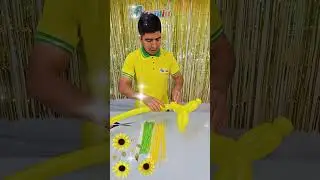 TIPS DE FLORES CON GLOBOS,  PARTE 1