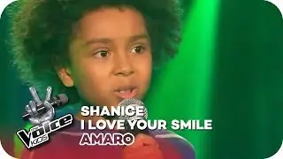 Shanice - I love your smile (Amaro) | Blind Auditions | The Voice Kids 2016 | SAT.1