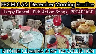 Morning Prep & Pakistani Breakfast, Tea Collection and Holiday Breakfast Fun, Happy KIDS Dance,