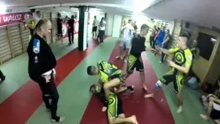 Akademia Lwa Bemowo - XI warsztaty wigilijne 2015 / samoobrona Warszawa / Kraw Maga