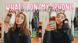 what's on my iphone + case collection