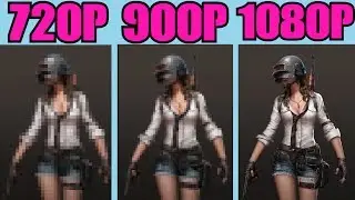 GTX 460 PUBG LITE 720P 900P 1050P 1080P