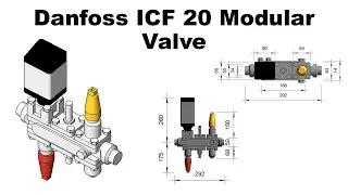 Danfoss ICF 20 Modular Valve Revit Family