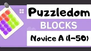 Puzzledom. Blocks novice A soluce.