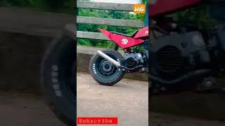 Scooty Modified into Small Bike.                  #honda #scooter #shorts #viral #reels #with