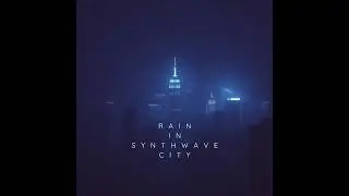 Rain In Synthwave City #1 / Retro / Background Music |  Music2Noise.com