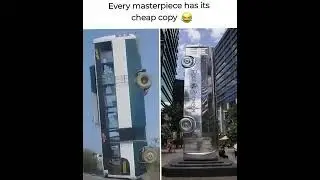Every masterpiece has its cheap copy 😂🤣
