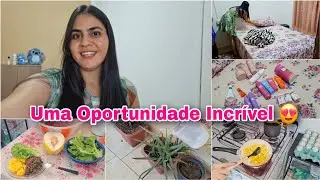 O que eu como no café da manhã fazendo dieta | Ganhei um presente lindo | Meus produtos de cabelo 😍