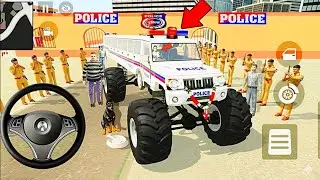 🤑Indian Thift Auto Simulator🤩Indian Showroom Purchase😯Modified Monster New Police Car And Bike🥳Game