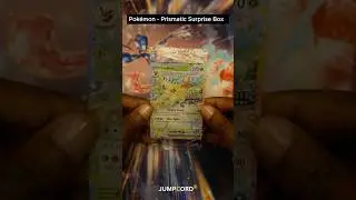 Pok&eacute;mon TCG: Prismatic Evolutions Surprise Box opening! #pokemon #pokemontcg #jumpcordmedia