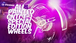 ALL PAINTED CNTCT-1 SPECIAL EDITION WHEELS ON ROCKET LEAGUE! (Rocket League New Update)