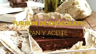 Cómo hacer Turrón de Chocolate, Pan y Aceite | LHCY
