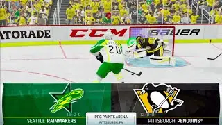 NHL 19 Seattle Rainmakers Franchise- Stanley Cup Finals Game 4 at Pittsburgh