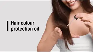 Hair colour protection oil