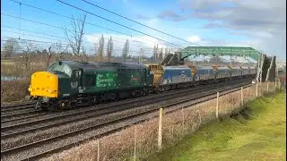 ROG 37608 on 6E25 Ex Yeoman JHA Hoppers for Scrap Move
