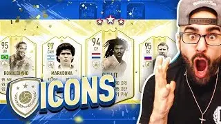MOST ICON DRAFT CHALLENGE!!! FIFA 19 Ultimate Team