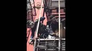 Fire Escape Scraping and Painting New York City