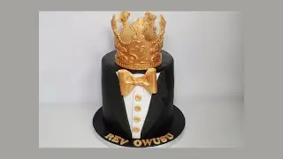 How I Made a Suit Cake