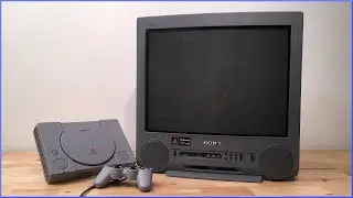 Official Sony PlayStation 1 Trinitron TV KV-21SP1 [Update]