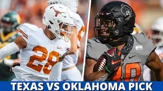 Texas vs Oklahoma St. Pick | College Football Pregame Show Picks and Predictions