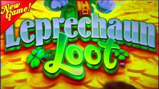 NEW SLOT ALERT! Leprechaun's Loot Fire Starter Slot Machine! HUGE WINS!