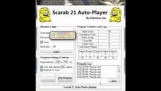 Scarab 21 autoplayer  HiddenBelow