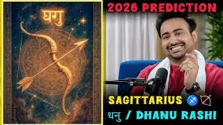 Sagittarius ♐🏹 (Dhanu Rashi): 2026 Astrological Prediction - Explained by Arun Pandit #sagittarius