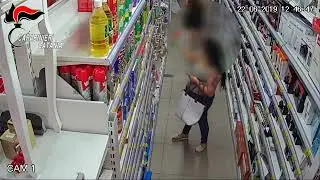 Taccheggiatori 20enni filmati in azione e  bloccati da Carabinieri a S G la Punta
