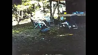 1973 Cabin Construction in Upstate New York Woods : 8mm vintage film : stock footage #348D
