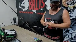 How to tie a CUT DOUBLE DROPPERLOOP for using double Hookup Baits fishing vertical.