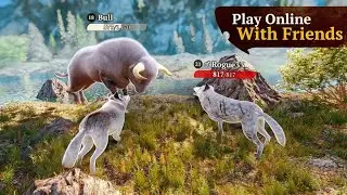 The wolf|Multiplayer|Android|Animals|walkthrough|ZED