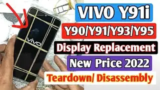 Vivo 1820 Y91i/Y91/Y93/Y95 Display Touch Change Karna Sikhen | How To Change Vivo Y91i Display l