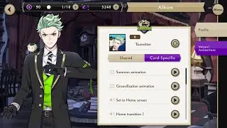 🌇⚡ Twisted Wonderland Tsumsitter Sebek Zigvolt Groovification + Card-Specific Voice Lines ⚡🌇