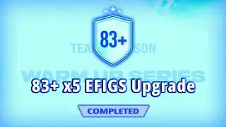 FIFA 22 83+ x5 EFIGS UPGRADE SBC! 🔥TOTS WARMUP SERIES🔥 (CHEAPEST SOLUTION - NO LOYALTY)