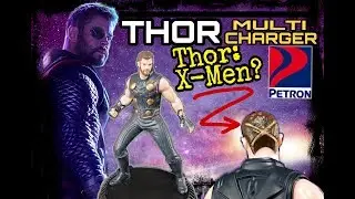 Diecast THOR Multi Charger Desk Figure - Petron Desk Collectibles