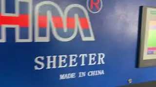 CHM Single rotary knife sheeter cutting 5 reels 60-80GSM High turpentine paper  at the same time