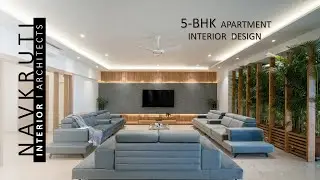 Silver Heights Modern  #5BHK Apartment interior  I  #Navkruti #Interior #Architects #luxuryhomes