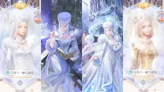 Shining Nikki Set Breakdown - Snowy Realm / 純白謐境  (Includes Individual Item Displays)