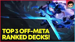 TOP 3 Off-Meta Decks For Ranked! | Gwen Undying | Akshan Udyr | Shen Barriers | Legends of Runeterra