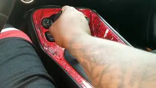 Hurst shift knob install on manual SRT challenger