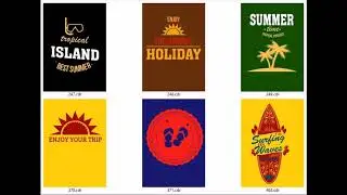 Free Download Vector File   Retro TShirt Design   Beach TShirt Design